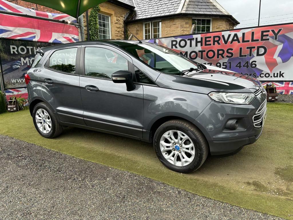 Compare Ford Ecosport 1.0T Ecoboost Zetec 2Wd Euro 6 Ss DU65YBN Grey