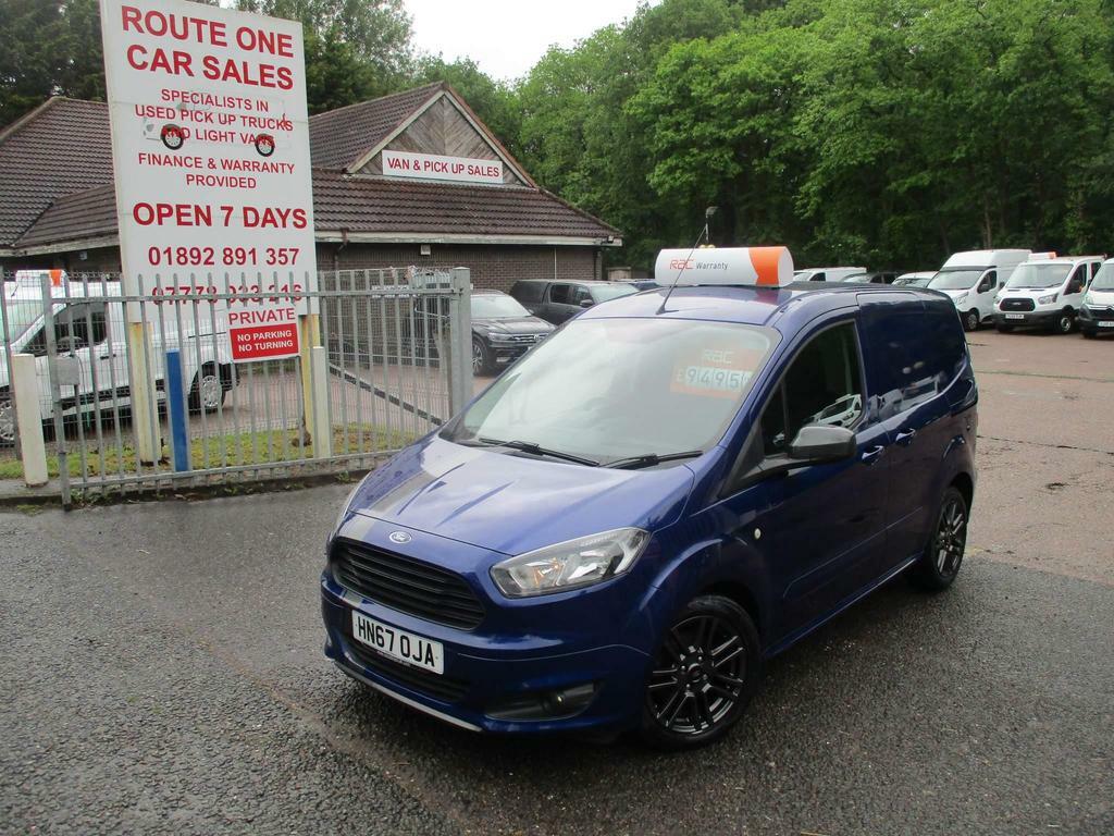 Compare Ford Transit Courier Courier 1.5 Tdci Sport L1 Euro 6 HN67OJA Blue