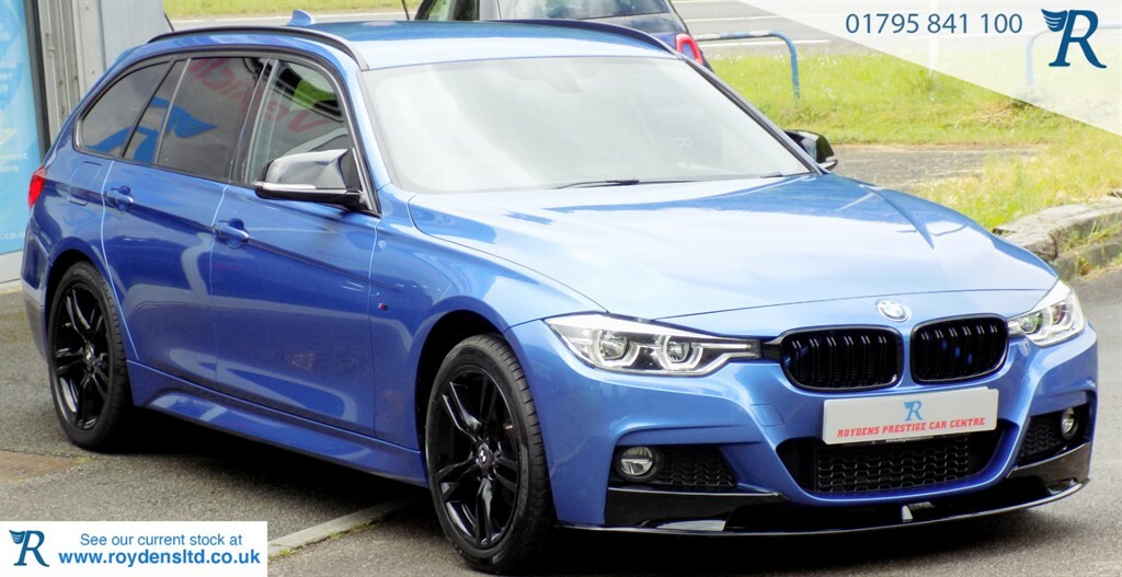 Compare BMW 3 Series 320D Xdrive M Sport Touring KT18OHR Blue