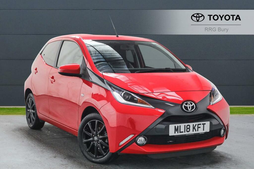 Compare Toyota Aygo 1.0 Vvt-i X-style Euro 6 ML18KFT Red