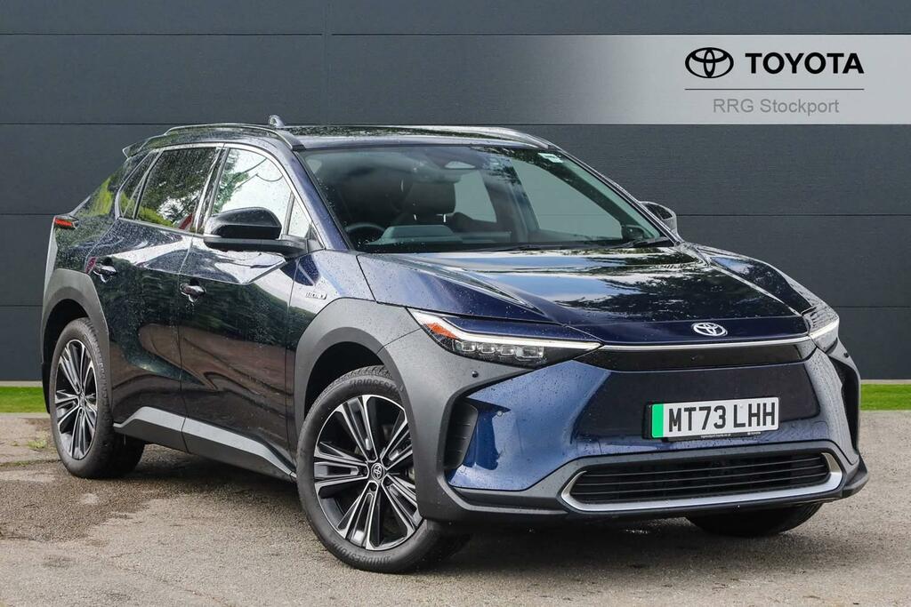 Compare Toyota bZ4X 71.4 Kwh Premiere Edition Awd 7Kw Obc MT73LHH Blue