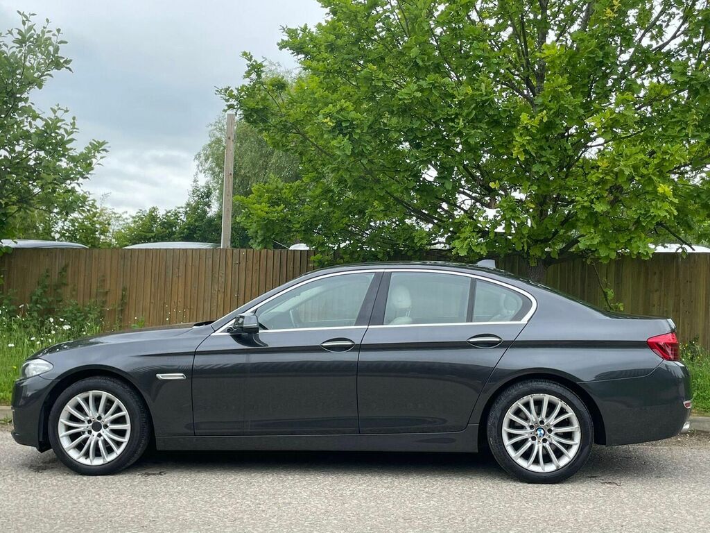 BMW 5 Series Saloon 2.0 520D Luxury Euro 6 Ss 2014 Grey #1