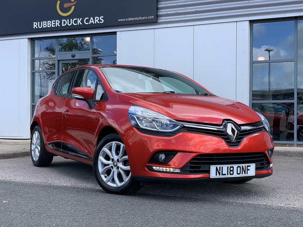 Compare Renault Clio 2018 18 Reg Hatchback 23,292 Miles 1.2L NL18ONF Red