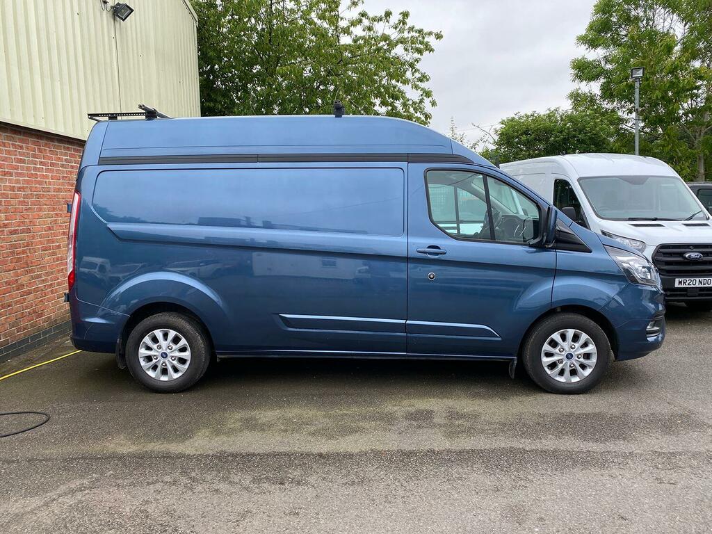 Compare Ford Transit Custom Panel Van 2.0 300 Ecoblue Limited 201968 FD68NWF Blue