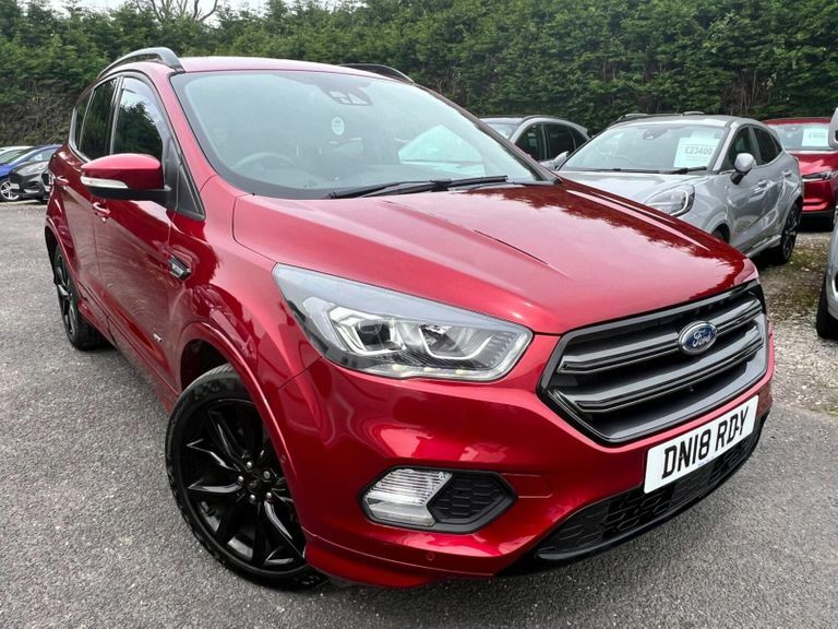 Compare Ford Kuga Kuga St-line X Tdci 4X4 DN18RDY Red