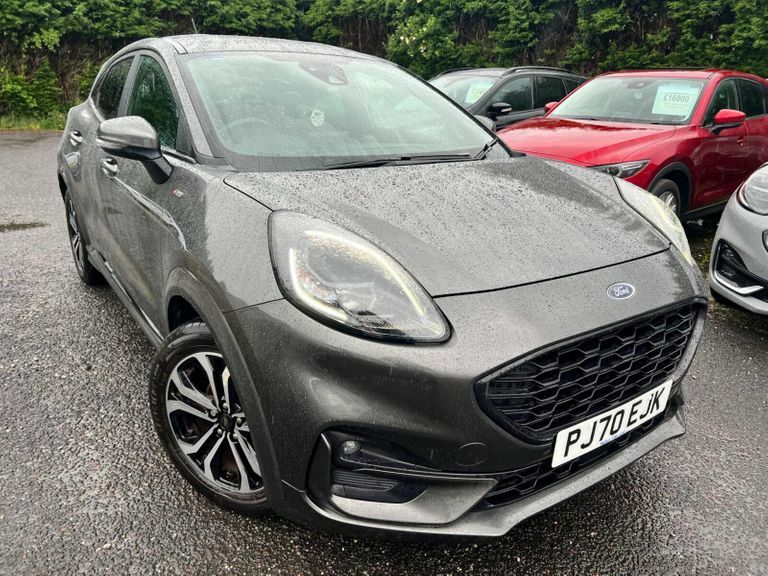 Compare Ford Puma 1.0T Ecoboost Mhev St-line Euro 6 Ss PJ70EJK Grey
