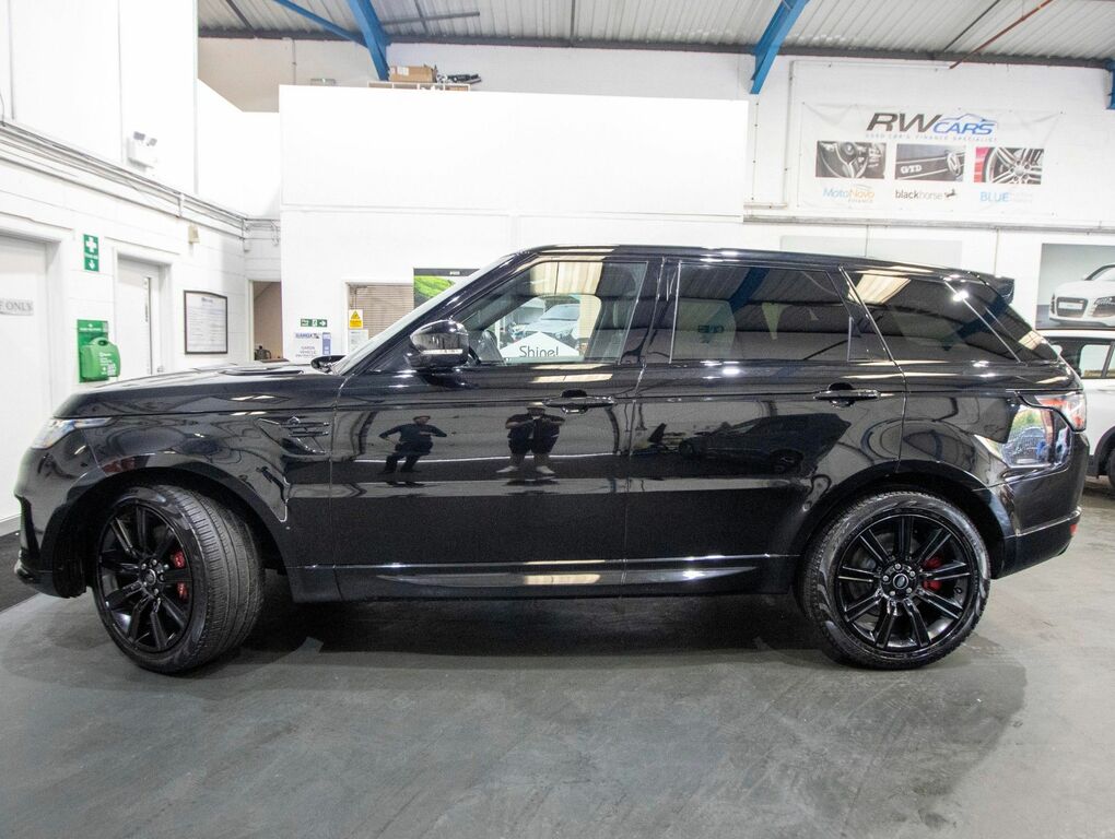 Compare Land Rover Range Rover Sport 2021 2.0 Hse Dynamic Black 399 Bhp BG21ZSK Black