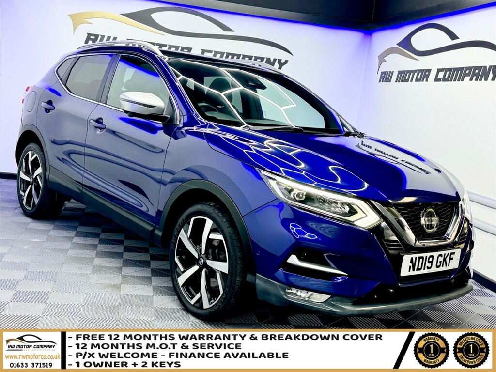 Compare Nissan Qashqai 1.5 Dci Tekna Euro 6 Ss ND19GKF Blue