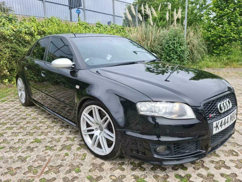 Compare Audi RS4 4.2 Quattro K444MBO Black