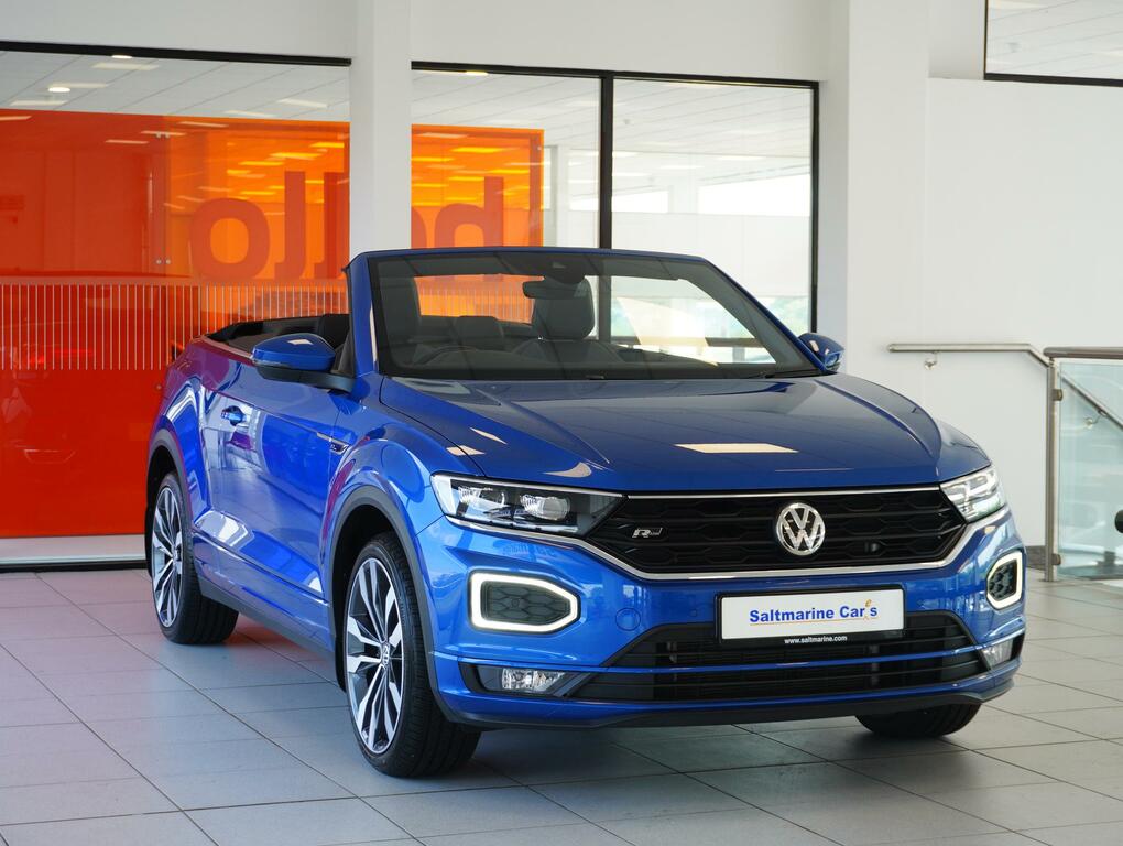 Compare Volkswagen T-Roc R-line Tsi Evo ASZ811 Blue
