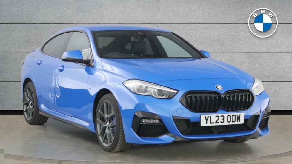 Compare BMW 2 Series Gran Coupe 218I M Sport Gran Coupe YL23ODW Blue
