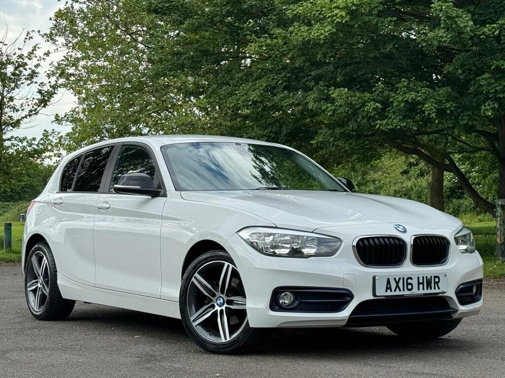 Compare BMW 1 Series Hatchback 1.5 118I Sport Euro 6 Ss 201616 AX16HWR White