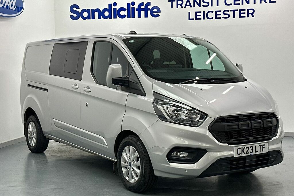 Compare Ford Transit Custom 2.0 Ecoblue 170Ps Low Roof Dcab Limited Van CK23LTF 