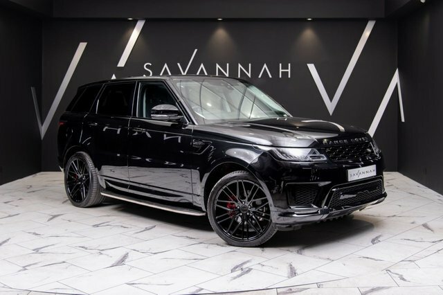 Compare Land Rover Range Rover Sport 2019 3.0 Sdv6 Hse 306 Bhp KX19SMY Black