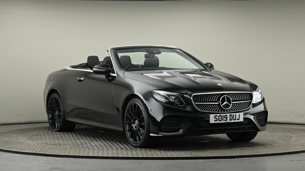 Compare Mercedes-Benz E Class 3.0 E450 V6 Amg Line Cabriolet G-tronic 4Matic Eu SO19DUJ Black