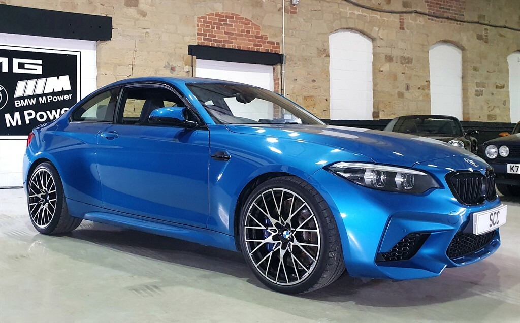 Compare BMW M2 M2 Competition EG19MZX Blue