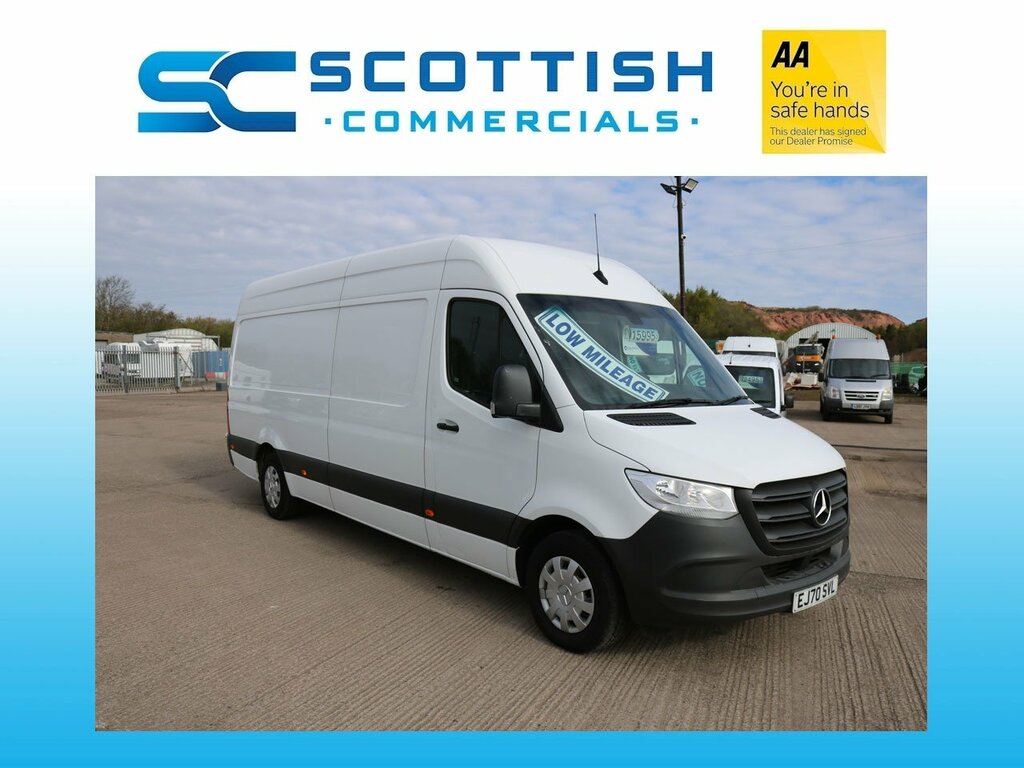 Compare Mercedes-Benz Sprinter Lwb Euro6 Low Miles Stunning Condition One Owner EJ70SVL White