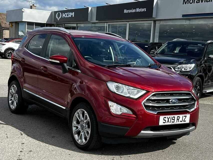 Compare Ford Ecosport Titanium 1.0 Ecoboost 125Ps SX19RJZ Red