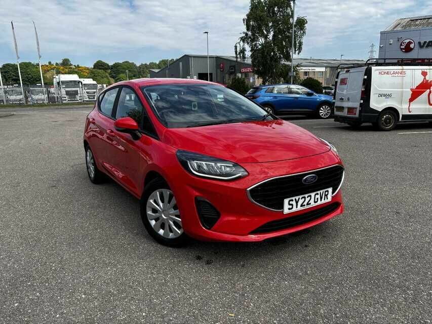 Ford Fiesta Trend Turbo Mhev Red #1