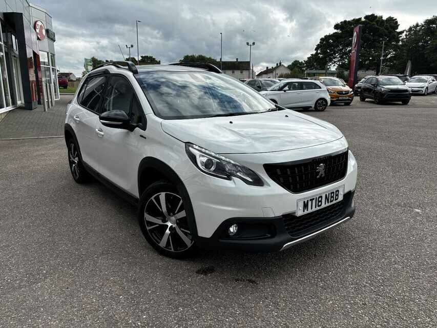 Compare Peugeot 2008 Gt Line Ss MT18NBB White