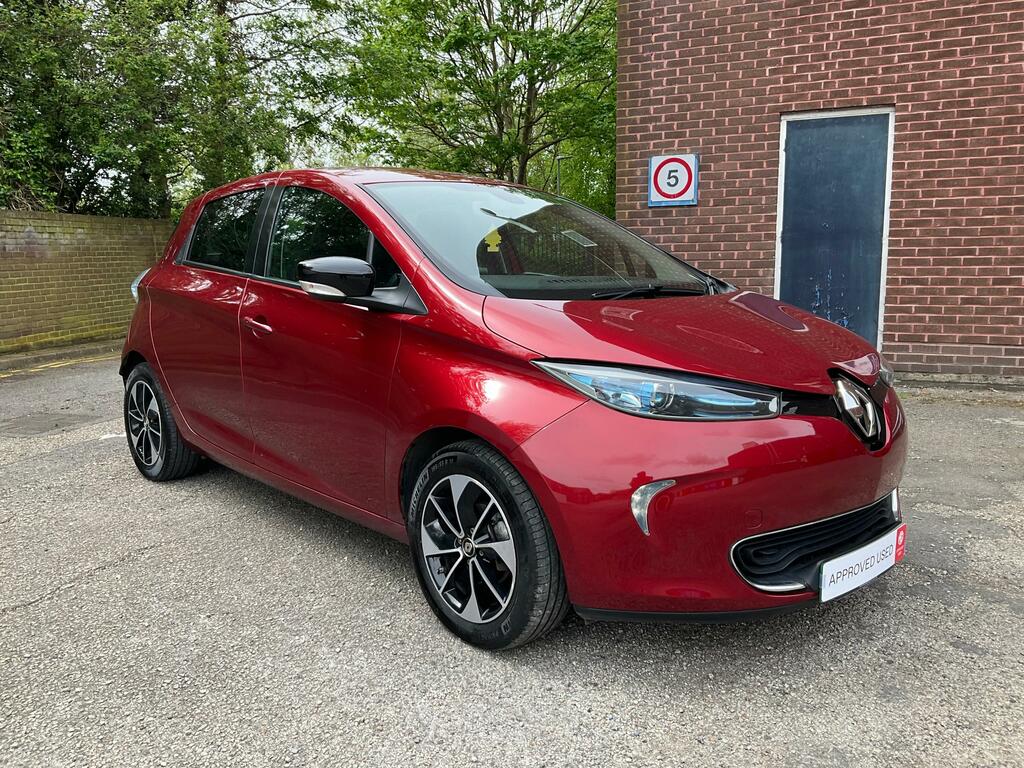 Compare Renault Zoe I Dynamic Nav Quick Charge  Red
