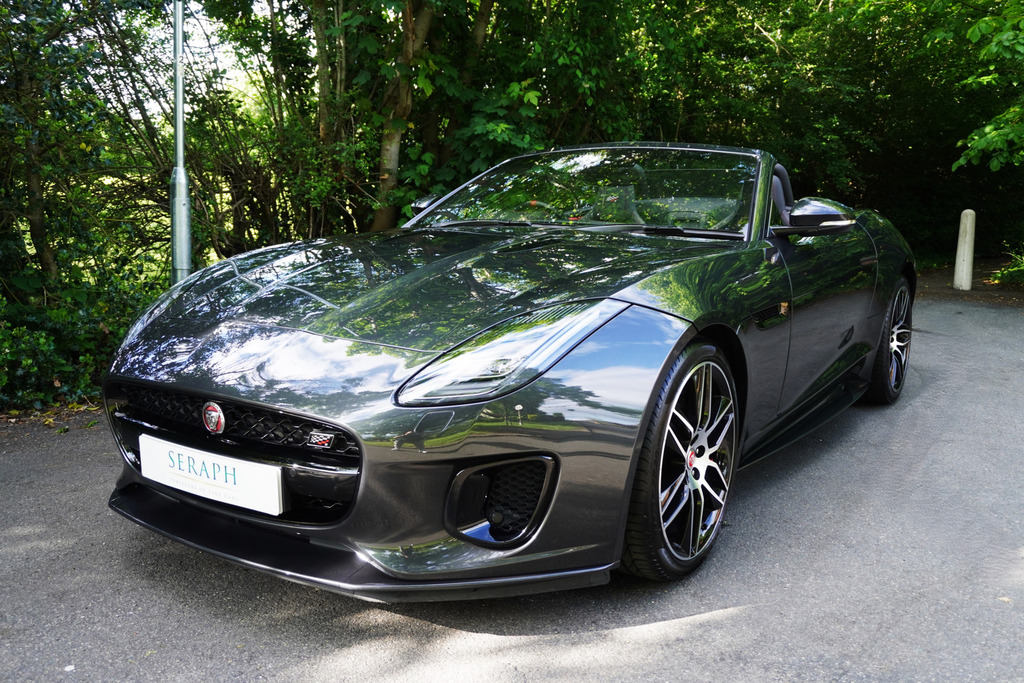 Compare Jaguar F-Type V6 Chequered Flag  Grey