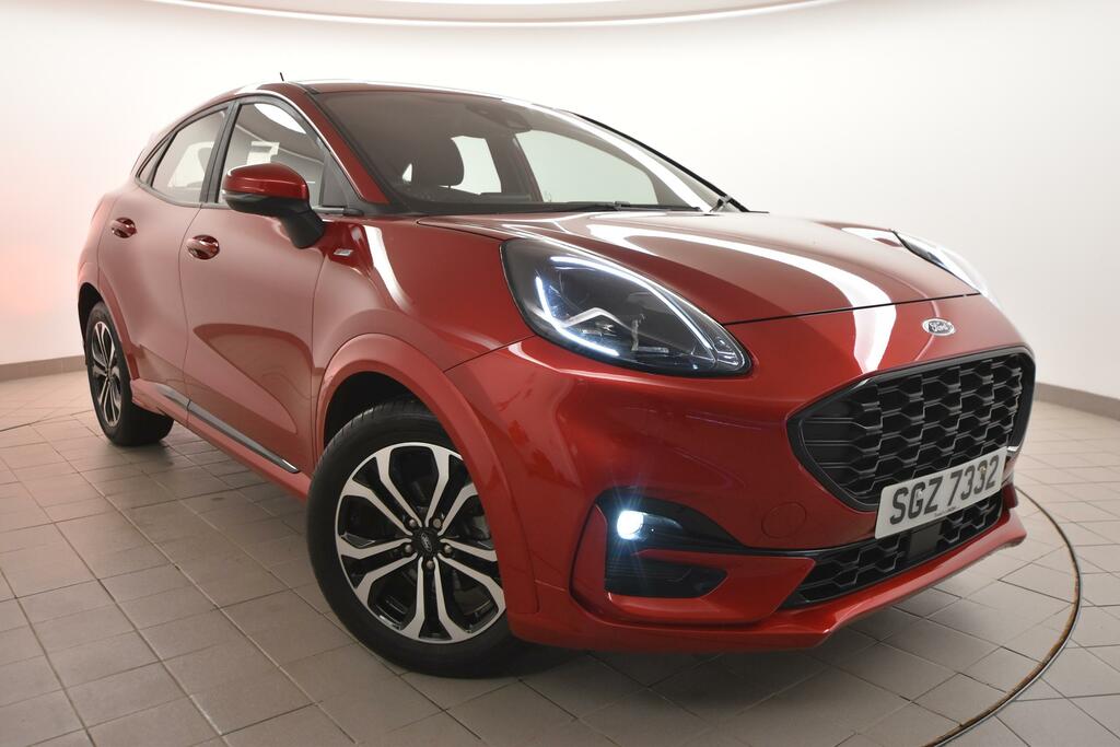 Compare Ford Puma 1.0 Ecoboost Hybrid Mhev St-line SGZ7332 Red
