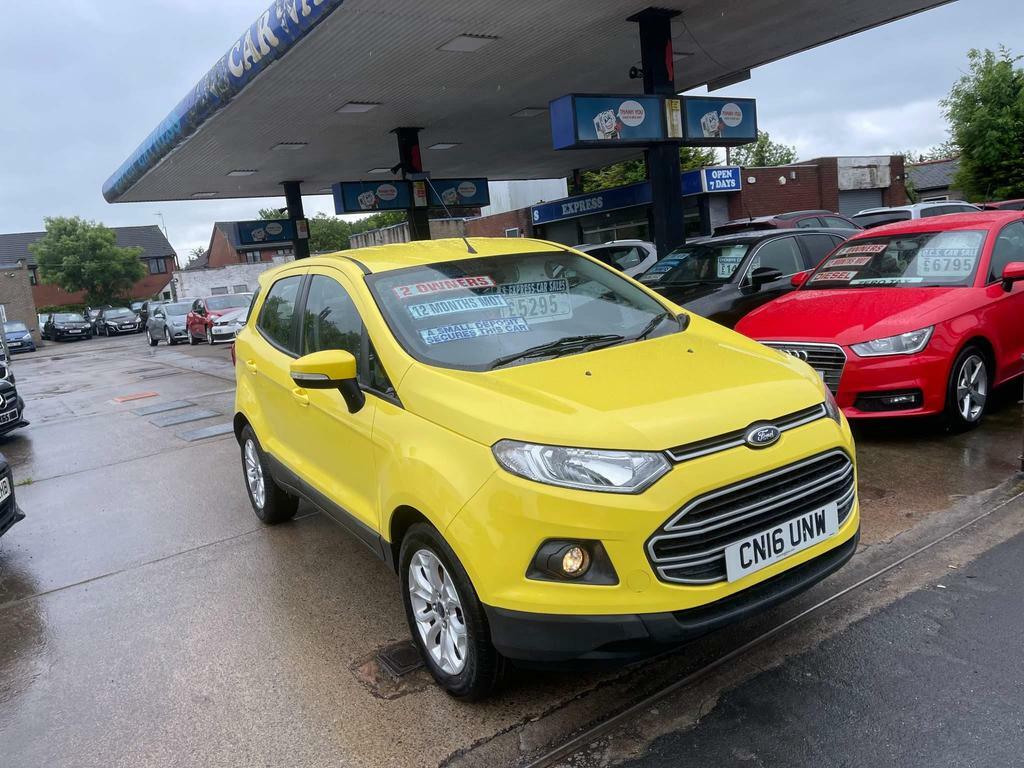 Compare Ford Ecosport 1.0T Ecoboost Zetec 2Wd Euro 6 Ss CN16UNW Yellow