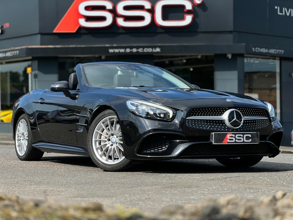 Compare Mercedes-Benz SL Class 3.0 V6 Edition Roadster G-tronic Euro 6 Ss SAF1R Black