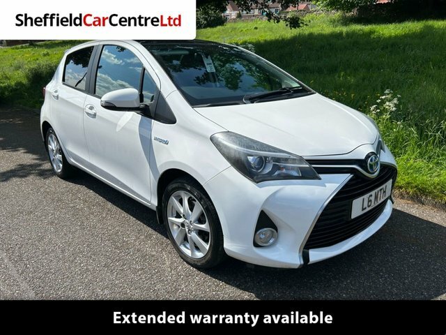 Compare Toyota Yaris 1.5 Hybrid Excel 73 Bhp L6MTH White