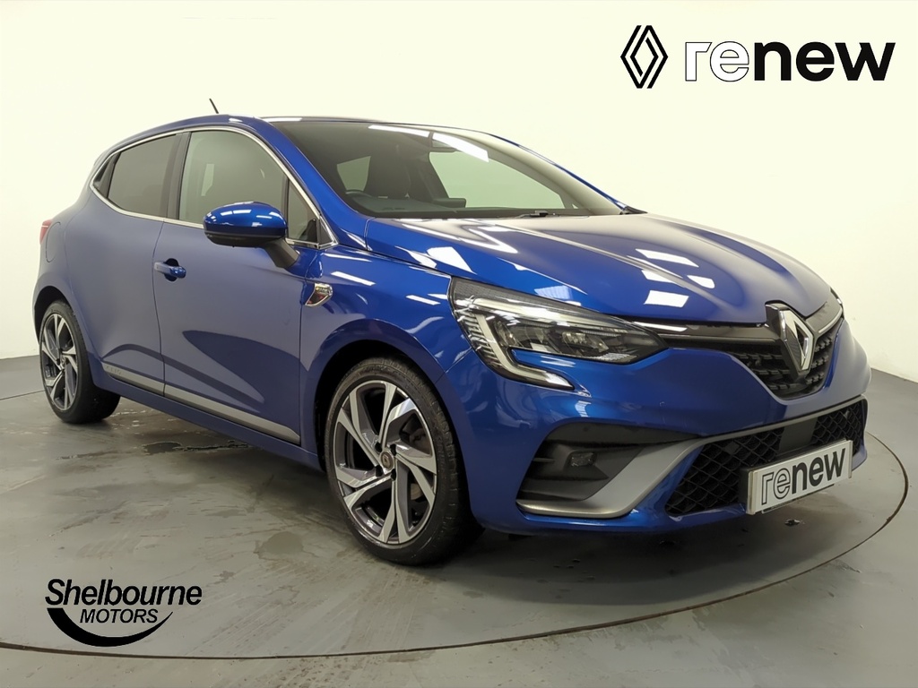 Compare Renault Clio New Clio Rs Line 1.0 Tce 100 Stop Start PGZ4284 Blue
