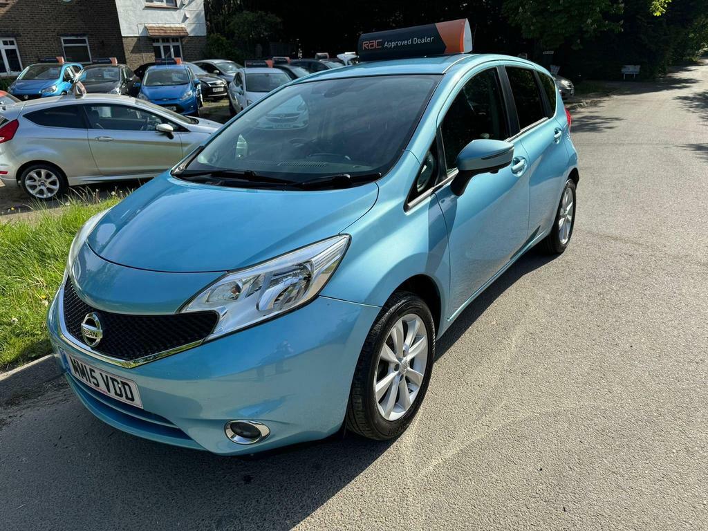 Compare Nissan Note 1.2 Dig-s Tekna Euro 5 Ss MM15VDD Blue