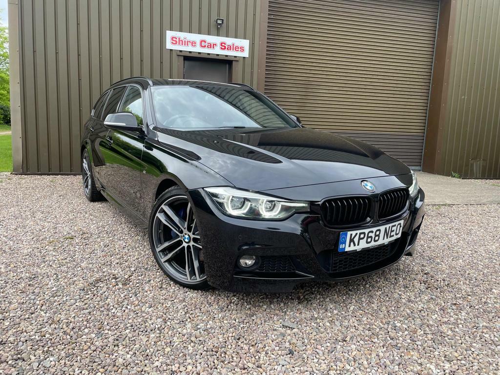 Compare BMW 3 Series 2.0 320D M Sport Shadow Edition Touring Euro KP68NEO Black
