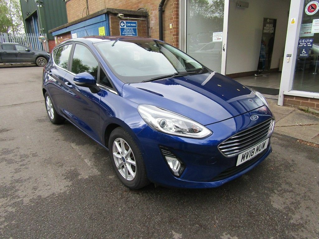 Compare Ford Fiesta 1.0T Ecoboost Active 1 Hatchback E MV18MUW Blue