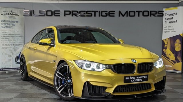 Compare BMW M4 3.0 M4 426 Bhp M4SWU Yellow
