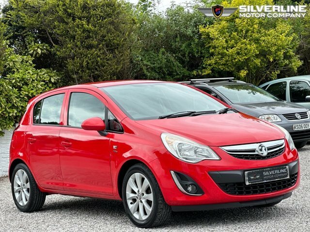 Compare Vauxhall Corsa 1.2 Active Ac 83 Bhp PE62YUF Red
