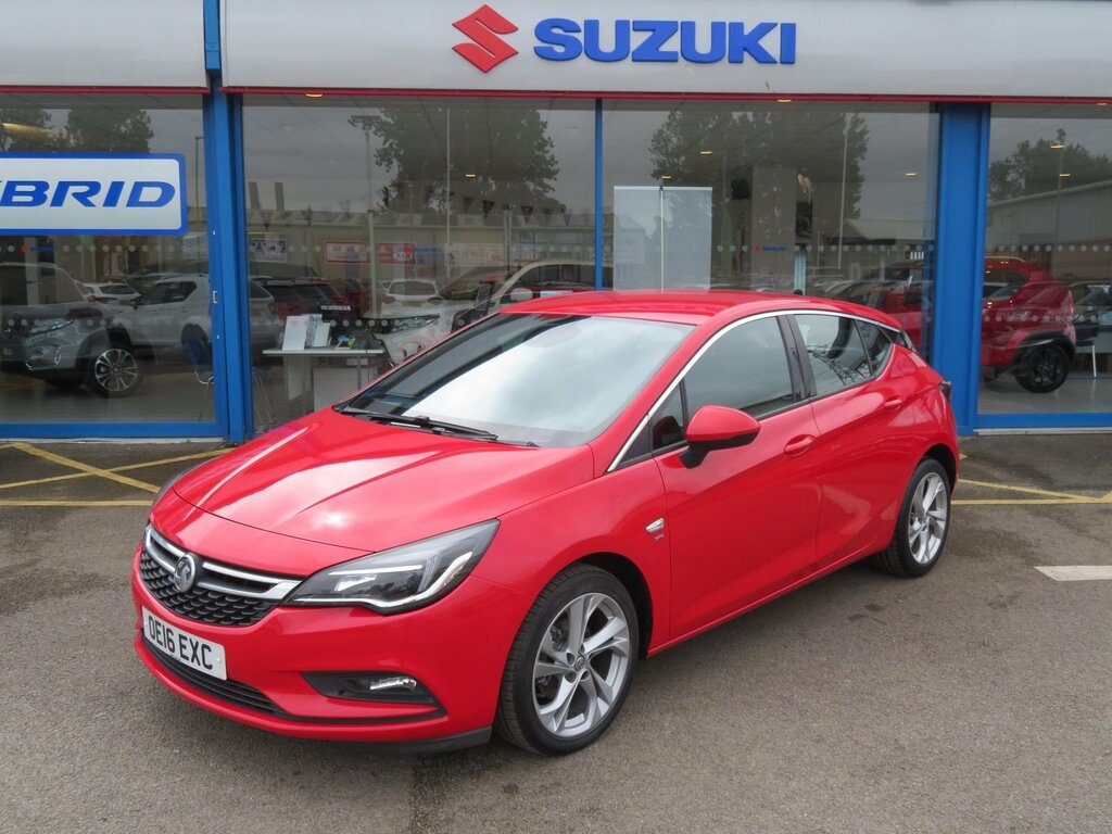 Compare Vauxhall Astra Sri OE16EXC Red