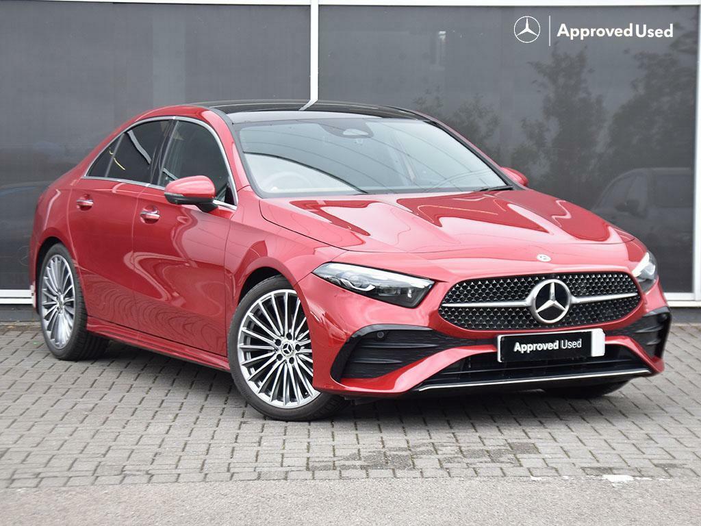 Compare Mercedes-Benz A Class A 200 Amg Line Premium Plus Saloon KW73NHG Red