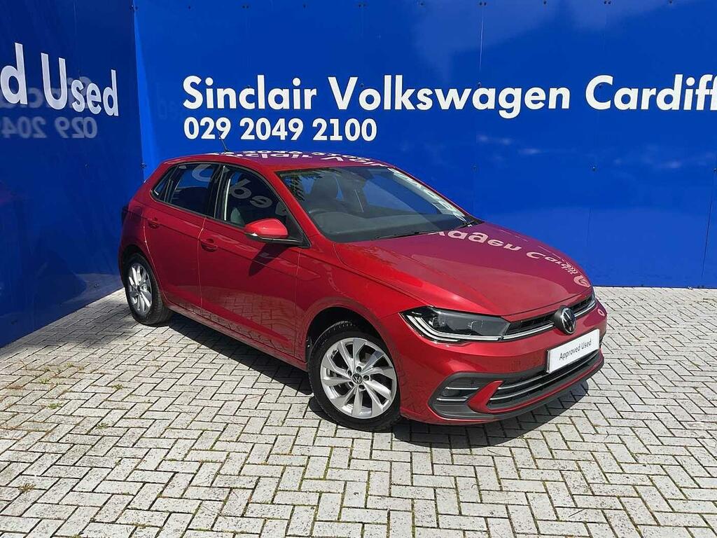 Compare Volkswagen Polo 1.0 Tsi Style CE72GHF Red