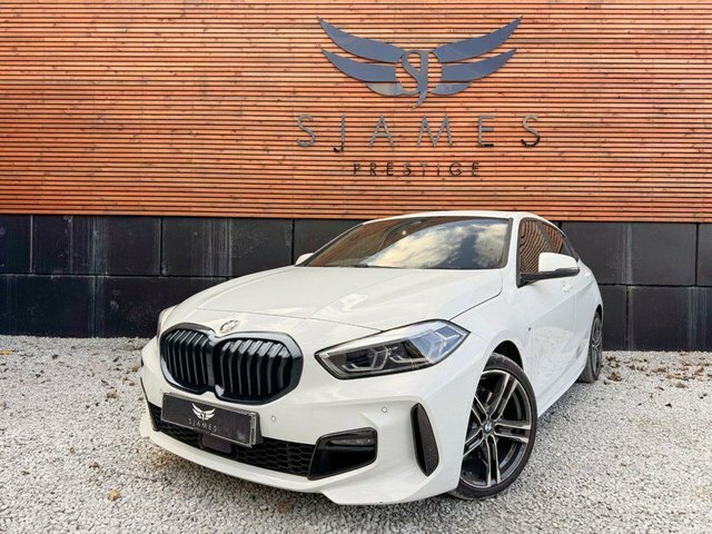 BMW 1 Series 2022 2.0 118D M Sport 148 Bhp White #1