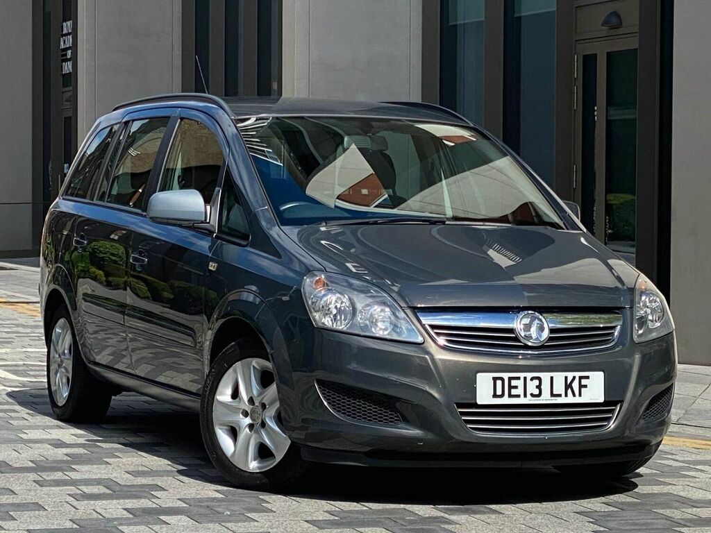 Compare Vauxhall Zafira Mpv 1.6 DE13LKF Grey