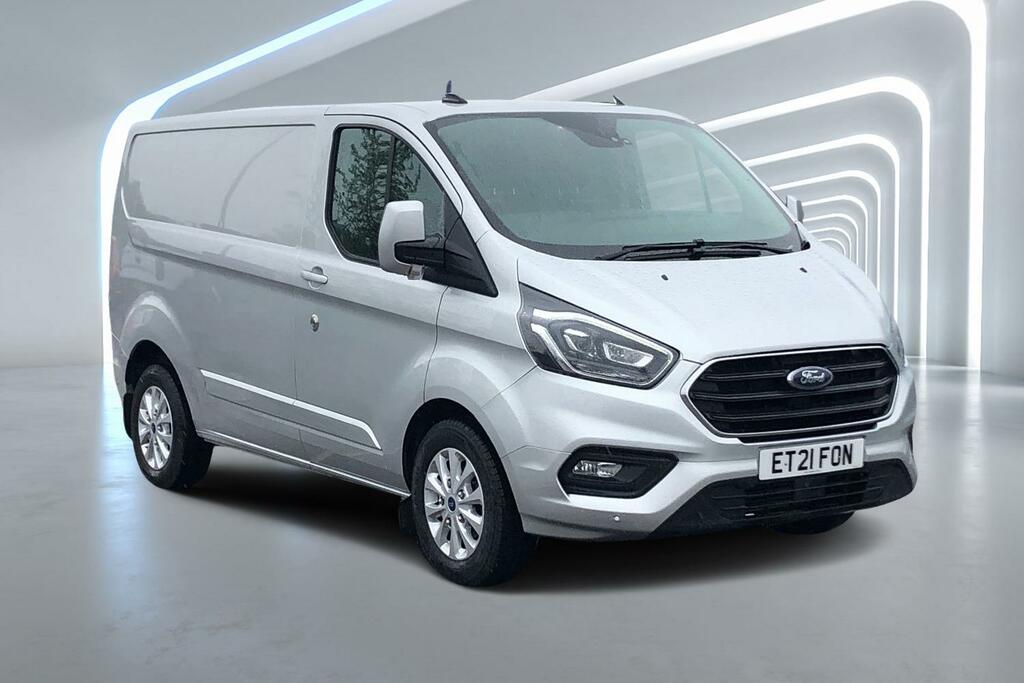 Compare Ford Transit Custom 2.0 Ecoblue 170Ps Low Roof Limited Van ET21FON Silver