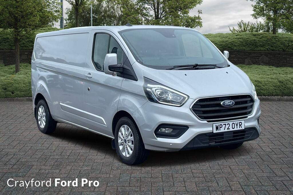 Compare Ford Transit Custom 2.0 Ecoblue 170Ps Low Roof Limited Van WP72OYR Silver