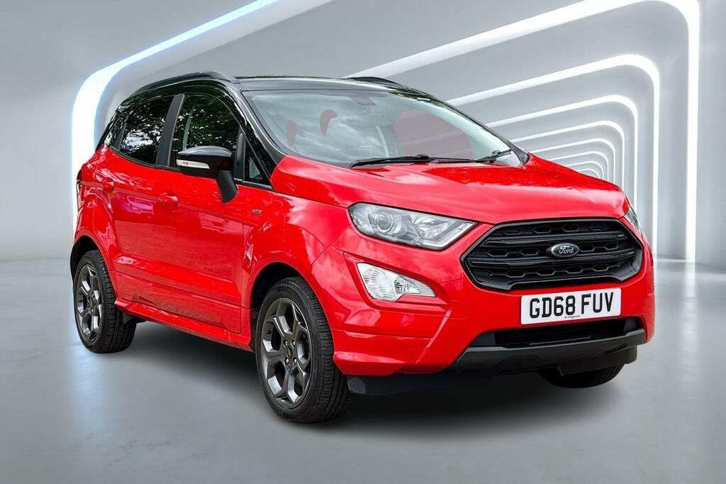 Compare Ford Ecosport 1.0 Ecoboost St-line GD68FUV Red
