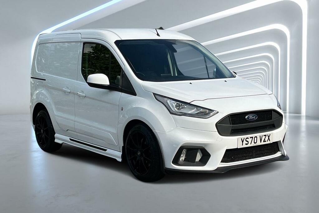 Compare Ford Transit Connect 1.5 Ecoblue 120Ps Ms-rt Van Powershift YS70VZX White