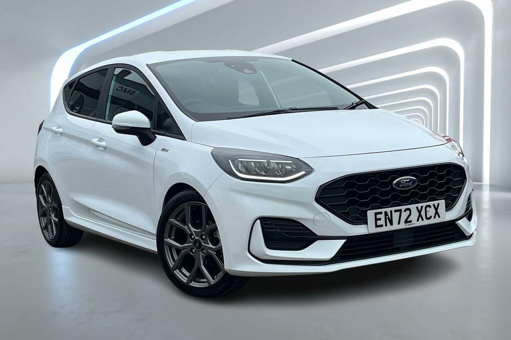 Compare Ford Fiesta 1.0 Ecoboost 100 St-line Edition EN72XCX White