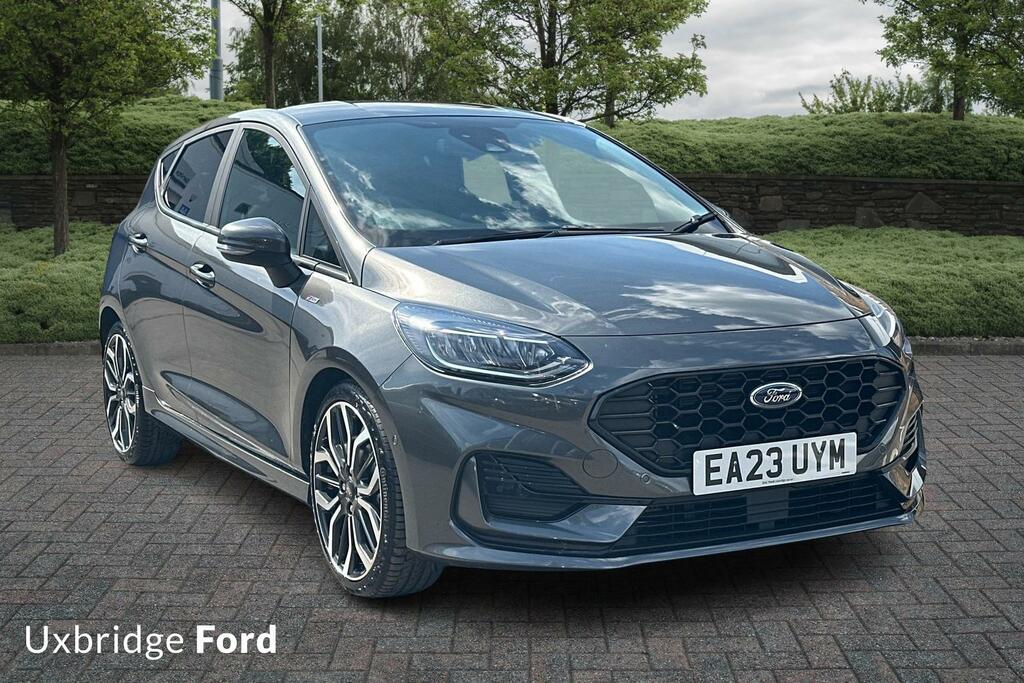 Compare Ford Fiesta 1.0 Ecoboost Hbd Mhev 125 St-line X EA23UYM Grey