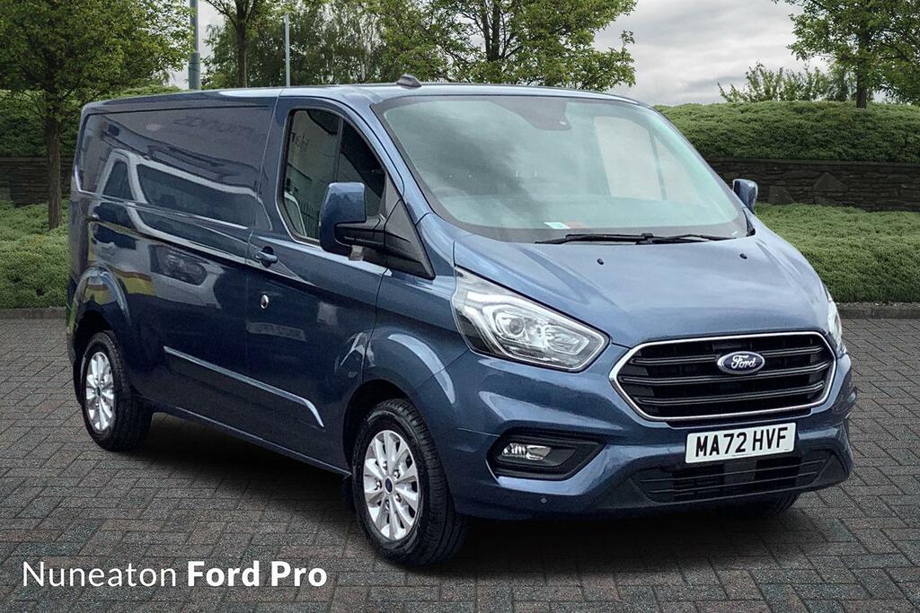 Compare Ford Transit Custom 2.0 Ecoblue 130Ps Low Roof Limited Van MA72HVF Blue