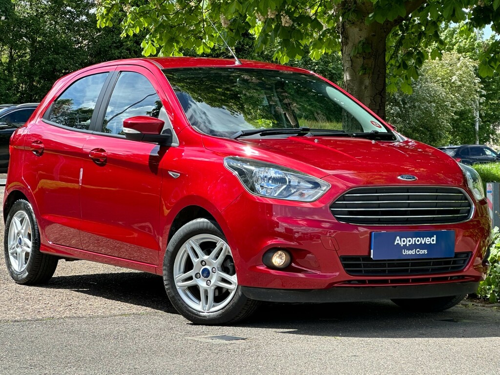 Compare Ford KA+ 1.2 Ti-vct 85Ps Zetec Hatchback 5-Door AJ17KAX Red