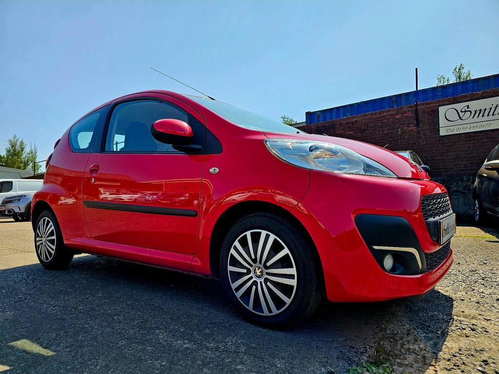 Compare Peugeot 107 1.0 12V Active Euro 5  Red